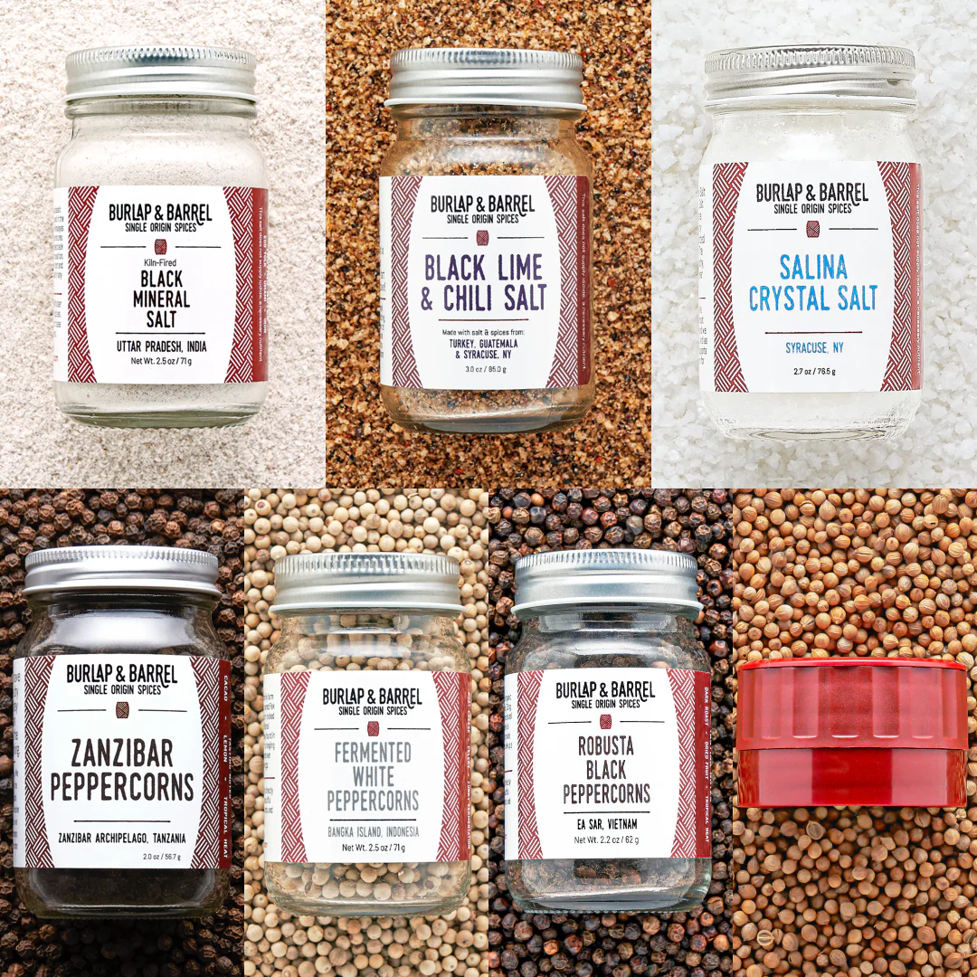 Burlap & Barrel Salt & Pepper Collection