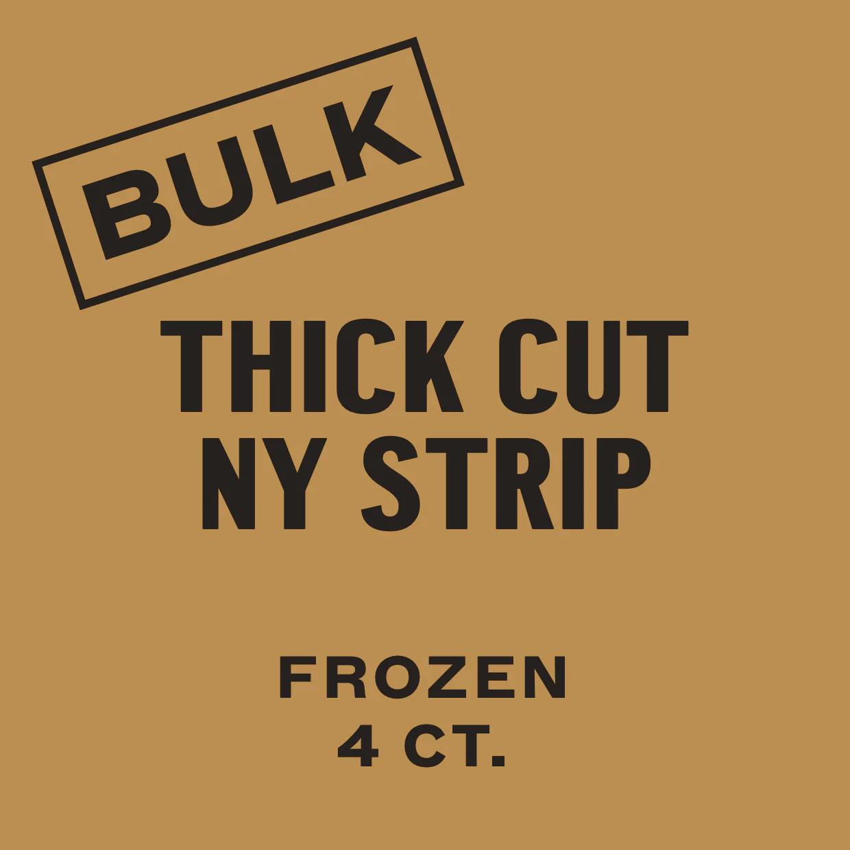 4 CT. Thick Cut NY Strip Steak - Image 2