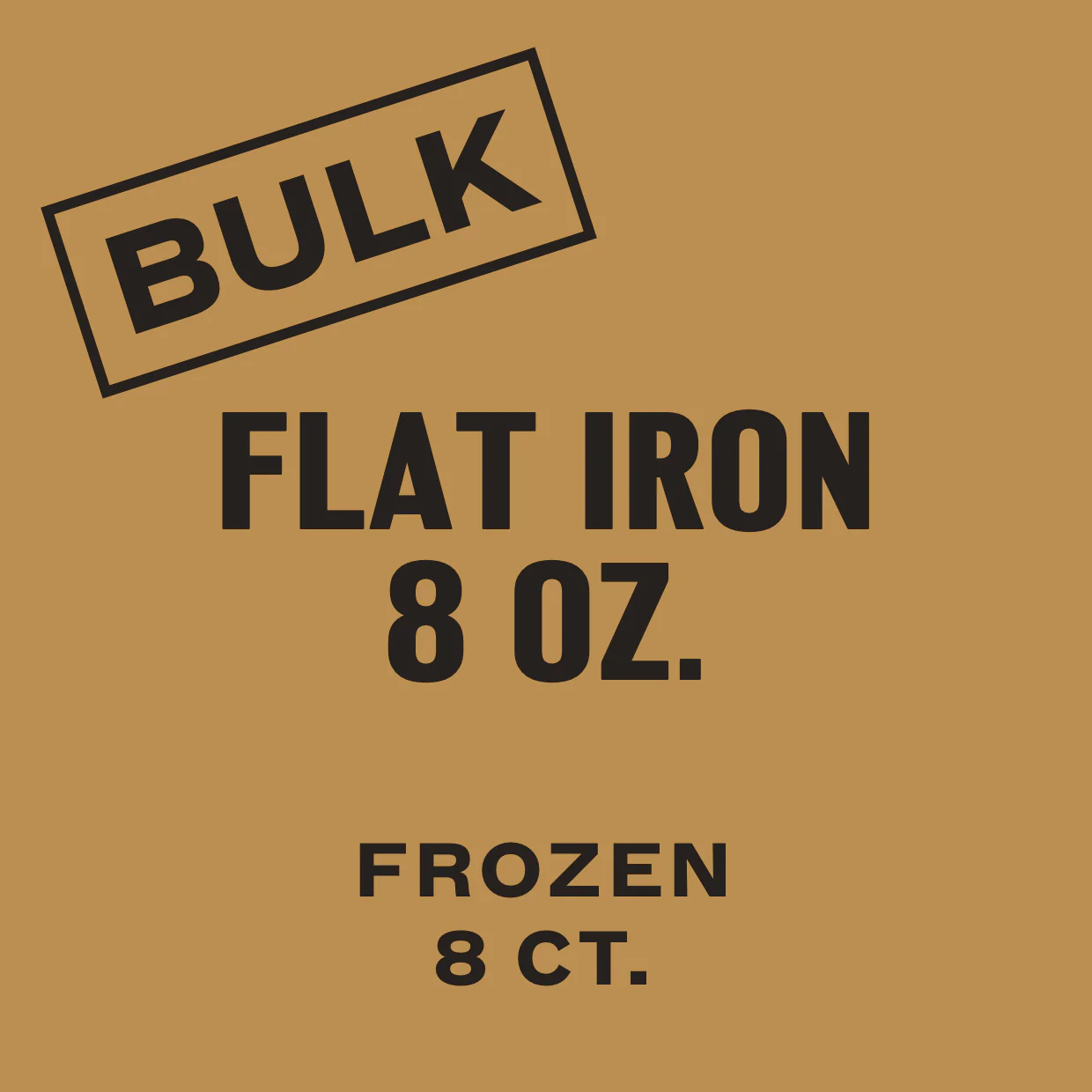 8 CT. Flat Iron - Image 2