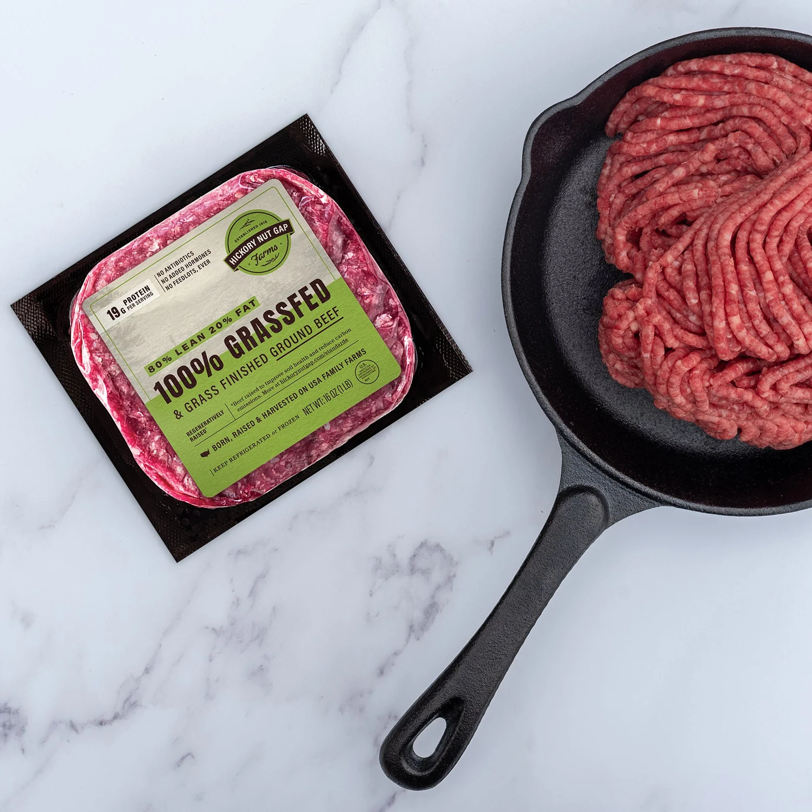 Hickory Nut Gap 100% Grass-Fed Ground Beef
