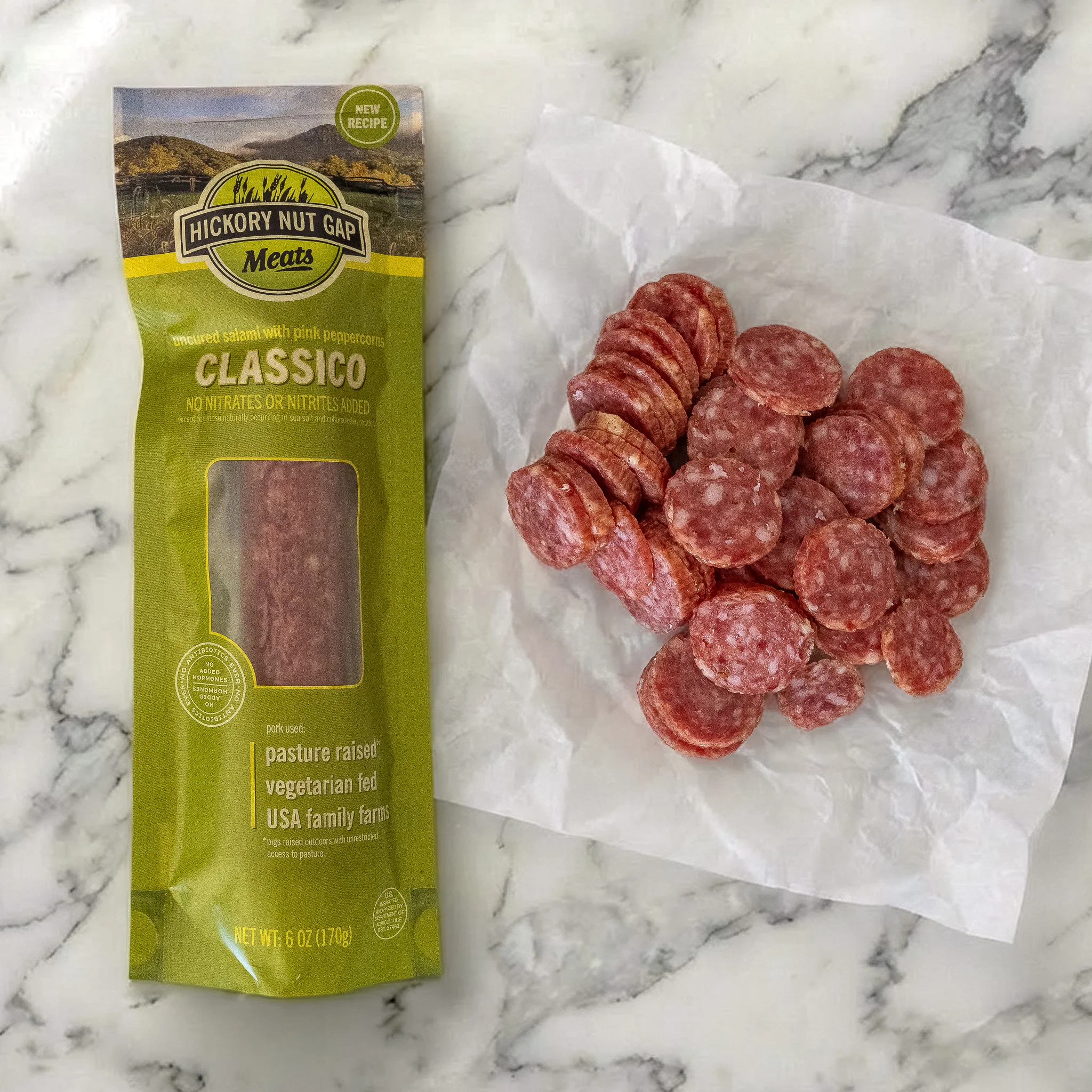 Hickory Nut Gap Pork Salami - Classico