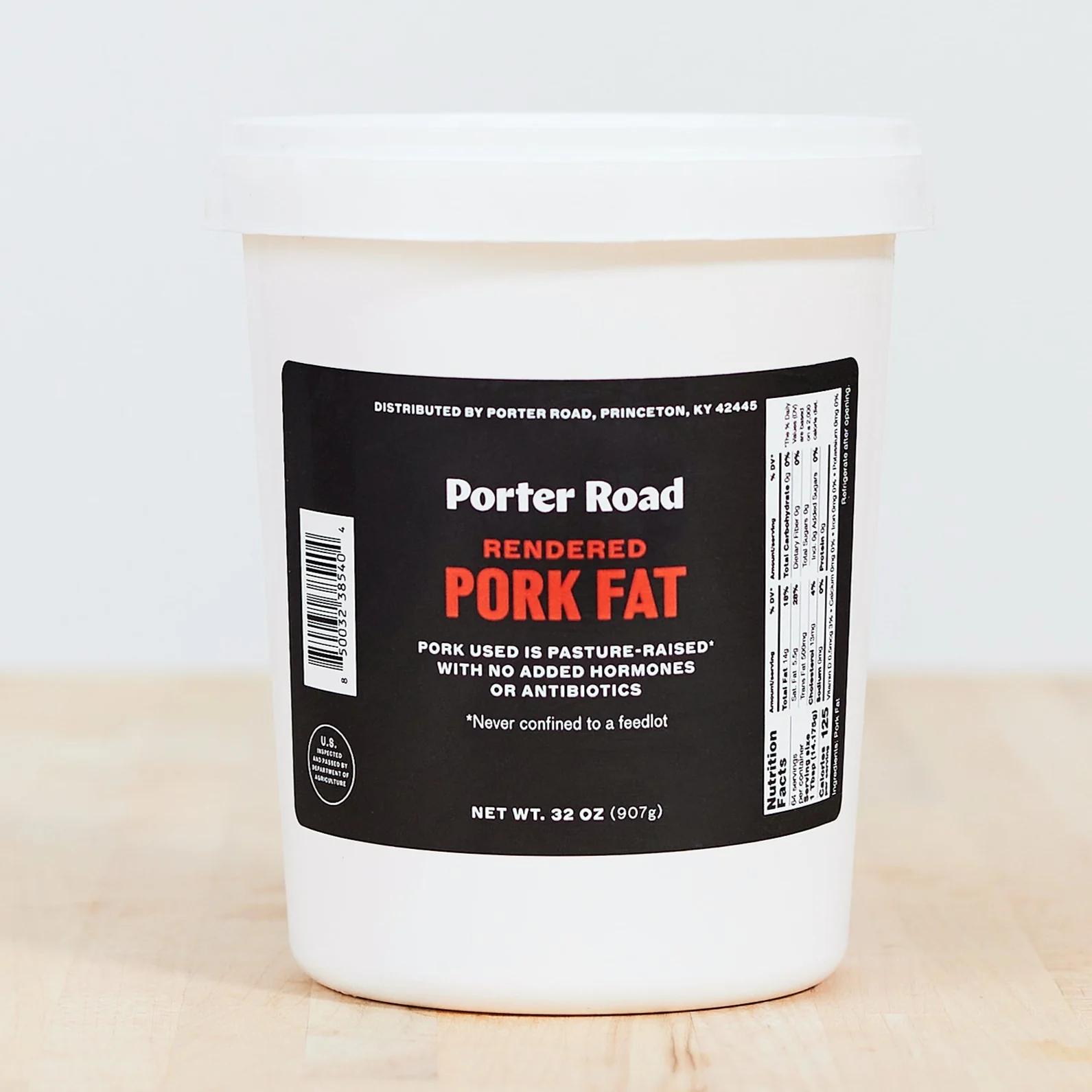 Rendered Pork Fat