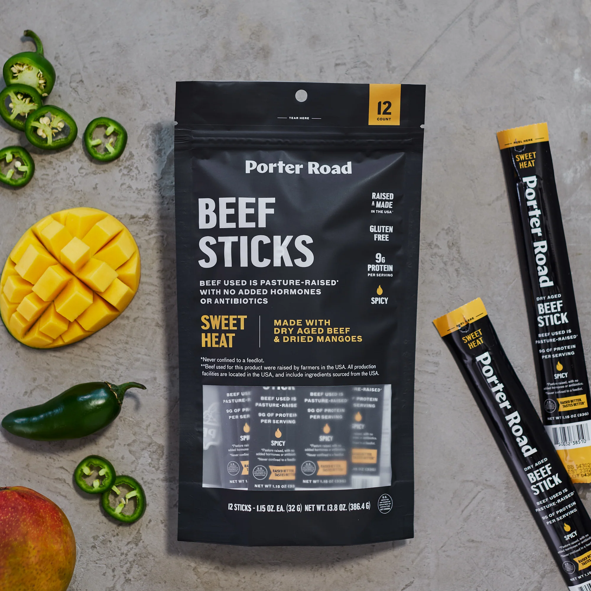 Overstock! Sweet Heat Beef Sticks